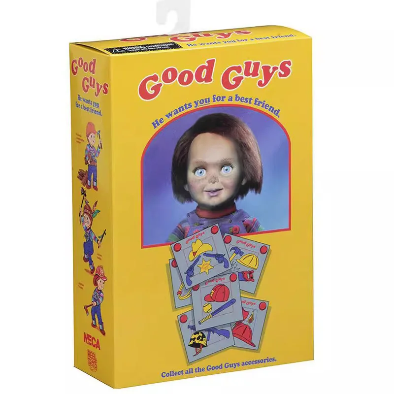 12 سنتيمتر بقعة Neca شبح دمية العودة إلى الروح تشاكي عبادة دمية يدوية الصنع نموذج ديلوكس الرعب دمية سطح المكتب الحلي لعبة هدية