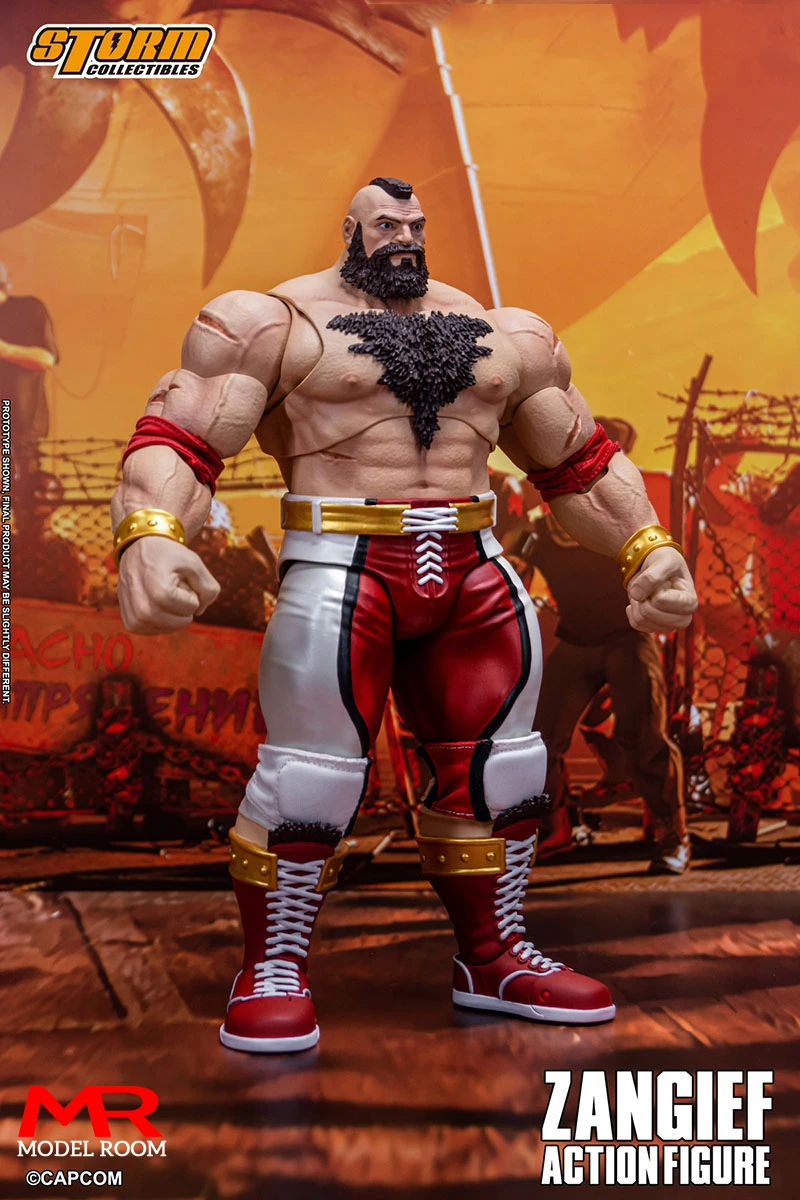 2025 Q2 Storm Toys CPSF29 ZANGIEF 4 Head Sculpts Action Figure Male Soldier Full St Collectible Model Toy