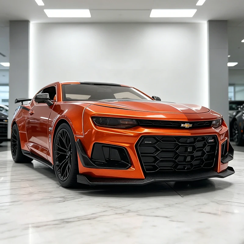 JADA 1/24 CAMARO ZL1 1LE Legierungsauto-Modell, Druckguss-Fahrzeug, Miniatur-Modellauto für Sammler, Geschenk