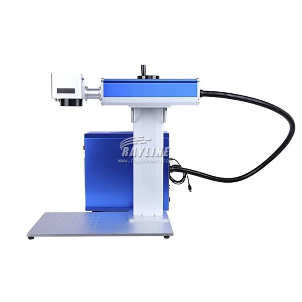 Desktop Split 30w 50w 100w Metal Laser Engraving Machine JPT Mini Fiber Laser Marking Machine For Jewelry Stainless Plastic