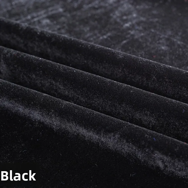 Thickened Gold Velvet Tablecloth Curtain Green Background Fabric Meeting Table Cover Red Black Green Colors Carpet Material