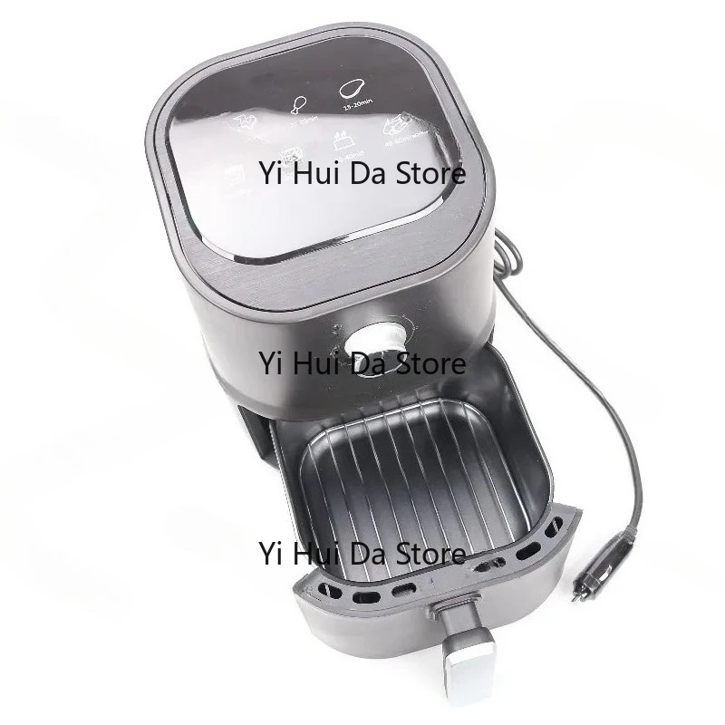 200W 24V 2.5L Electric Air Fryer For Camping Travel oil free cooking in Truck