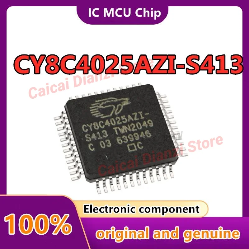 1PCS CY8C4025AZI-S413 CY8C4025 TQFP-48 Nouveau Original group Microcontrôleur (MCU/MPU/SOC) IC