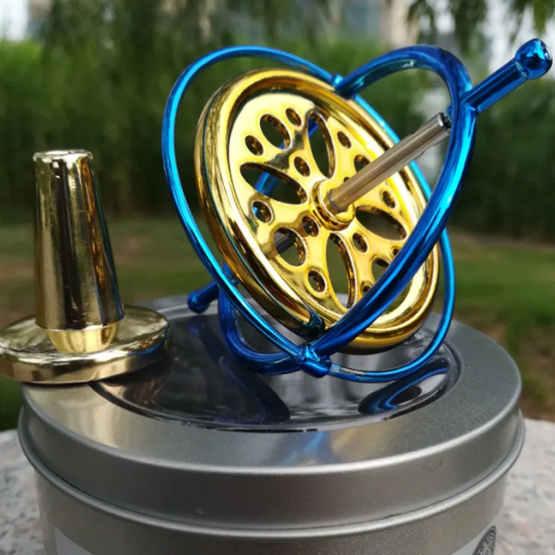 Metal gyroscope, toy physics, anti gravity teaching, classic balancing machine, gyroscope, classic gyroscope