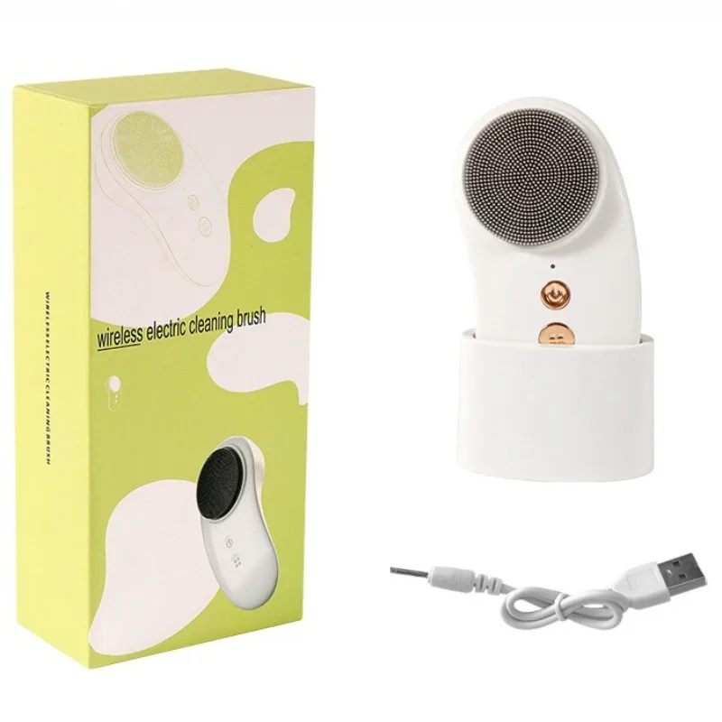 Cura della pelle Detergente viso elettrico Pulizia delle donne Detergente a vibrazione Attrezzatura per la bellezza della pelle Estetica Dispositivi di bellezza per uso domestico