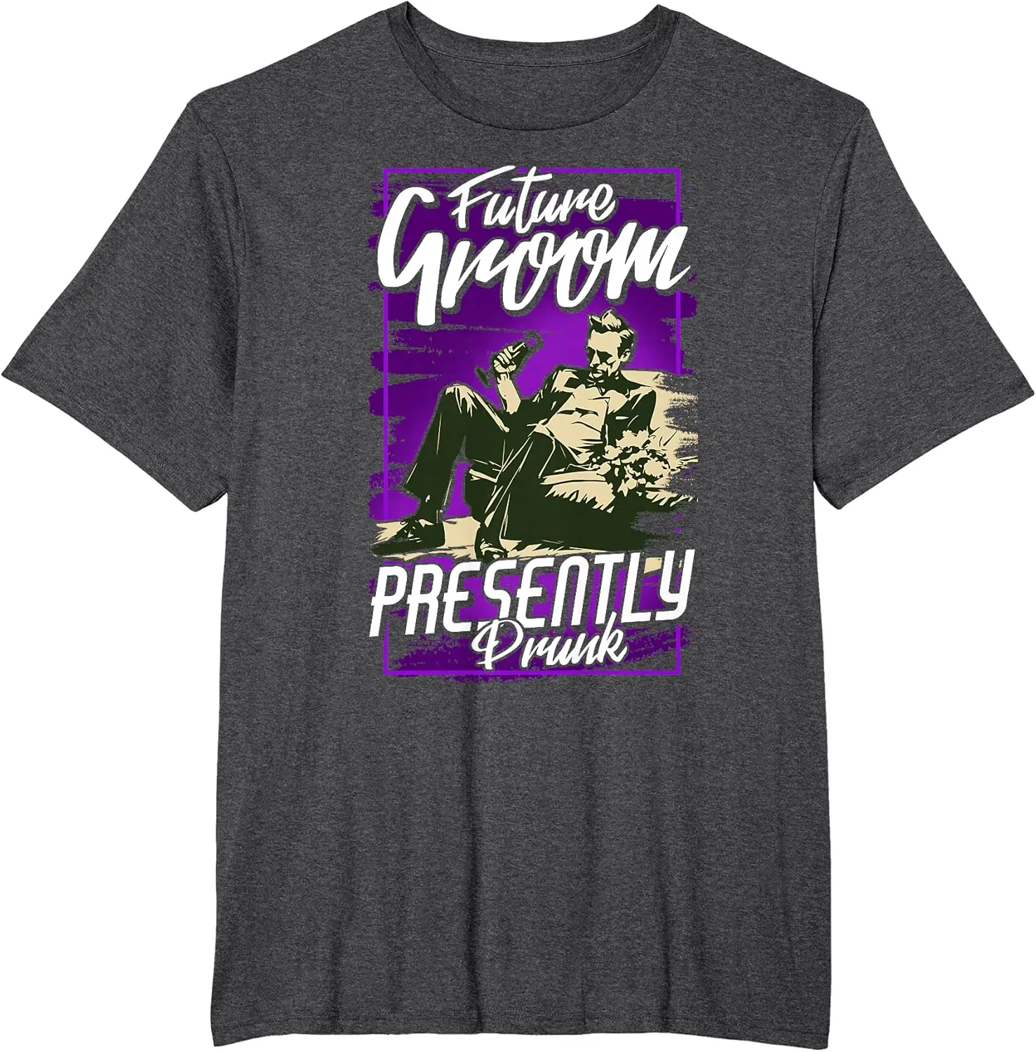 Future Groom Presently Drunk, Bachelor Party, Funny Bachelor T-Shirt