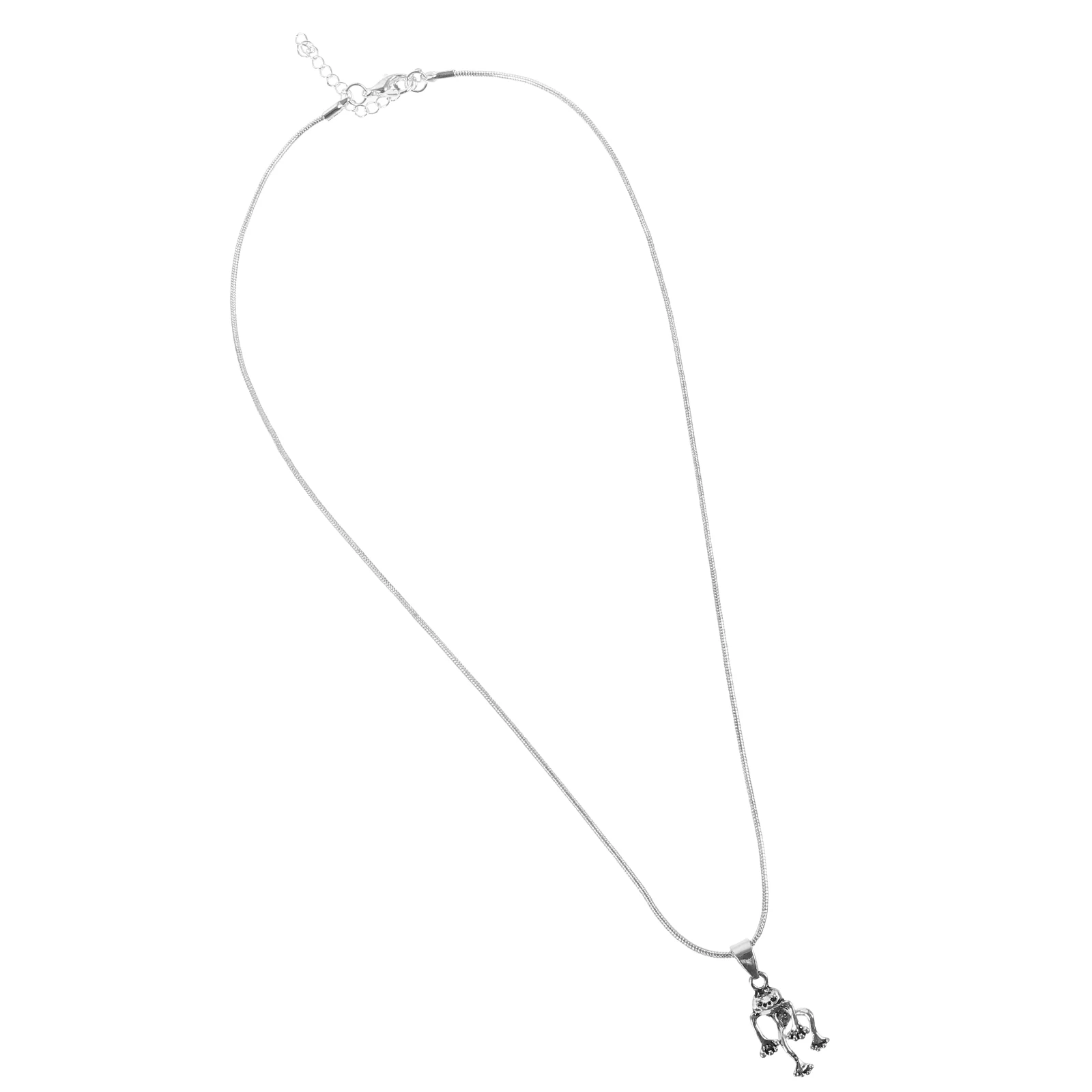 

Frog Animal Hip Hop Necklace Jewelry Trendy Hip Hop Vintage Charm Pendant Creative Necklace Accessories