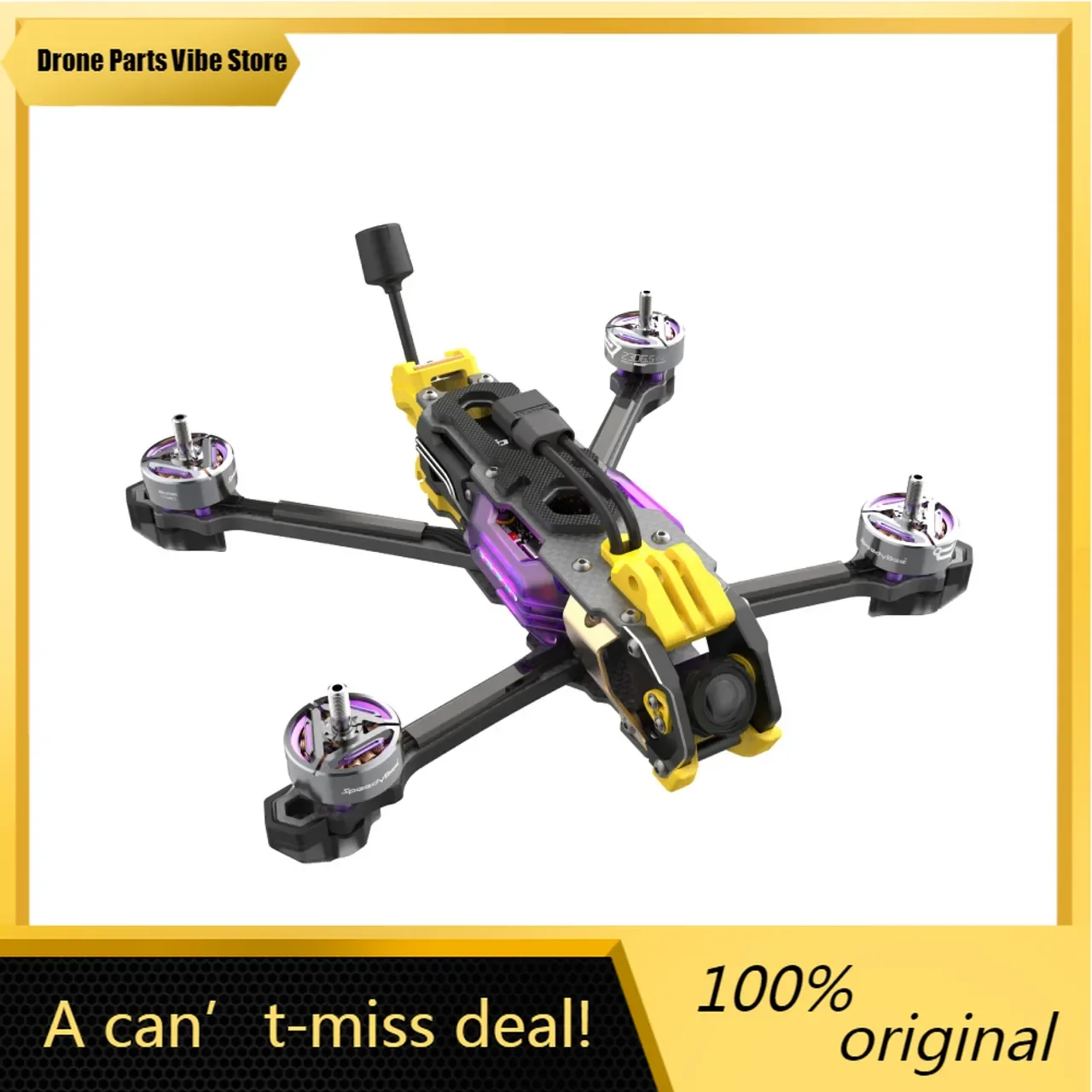 DP SpeedyBee Mario 5 DC/XH O4 PRO Air Unit  FPV 5Inch Drone 6S-Lipo with F405 V4 55A Stack Bee Storm 2306.5 PRO 1880KV Motor