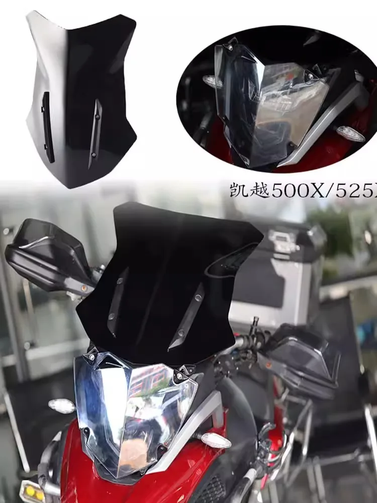 For Buick Excelle 500X/525X Modified Front Windshield Windshield Deflector Spoiler Cover Bird Beak Decoration Headlight Cover