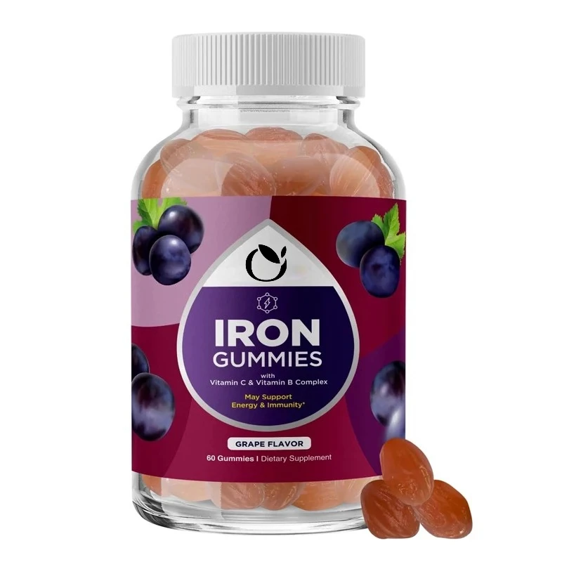 

Adult Gummies Contain Iron and Energy Boosting B Complex Vitamins - Gummies Supplement