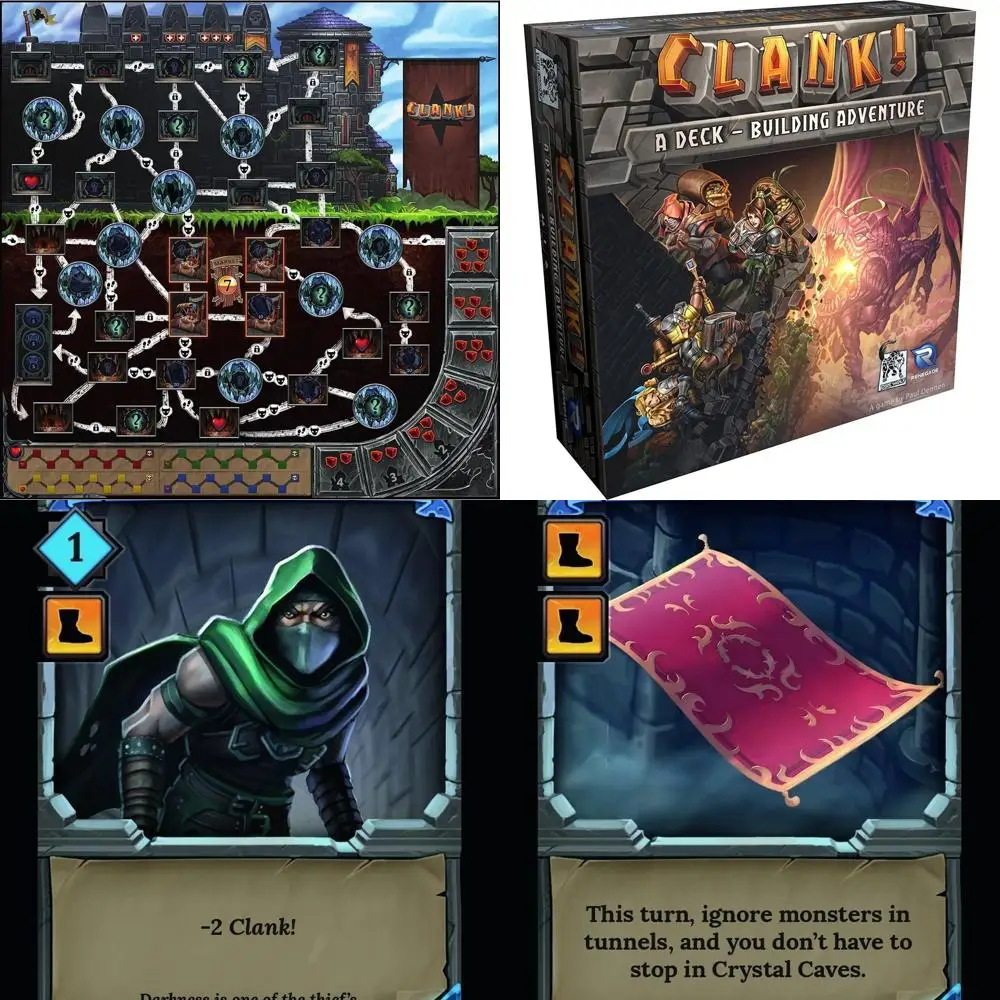 

Clank! Deck-Building Adventure: 13 to 100 Years of Gameplay