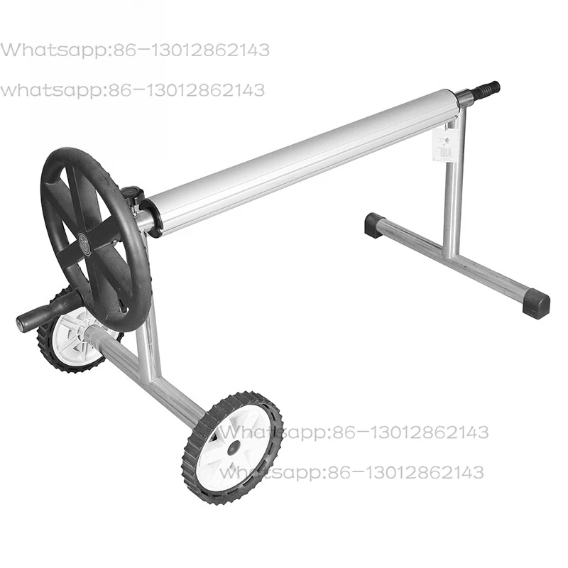 

Manual Swimming Pool Aluminum Cover, Stainless Steel Rollers, Scroll Accessories