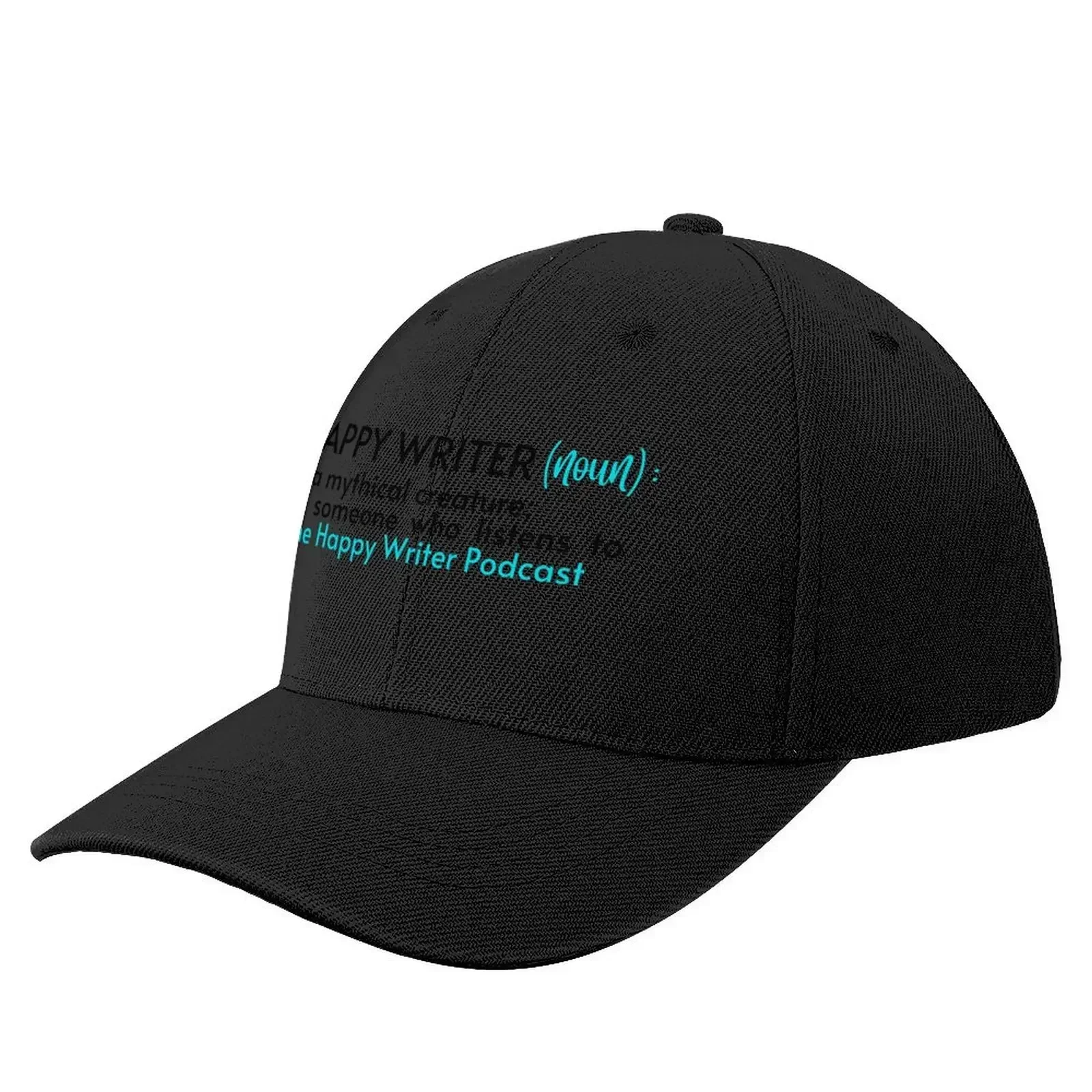 The Definition of a Happy Writer Baseball Cap Sun Cap Golf Cap Women Men's