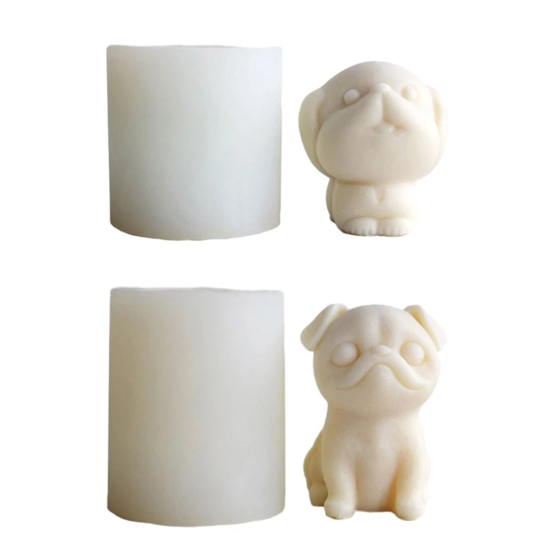 

Realistic Dog Molds Reusable 3D Dog Aromatherapys Mold DIY Craft Drop shipping