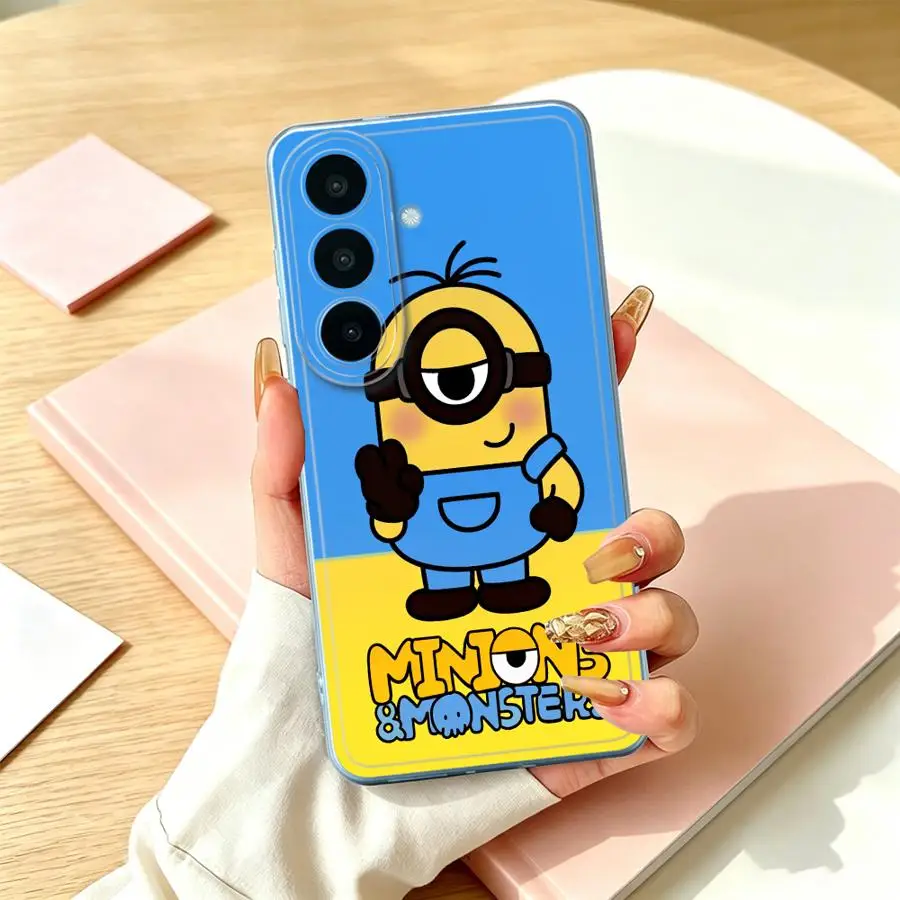 C-Cartoon M-Minions Phone Cover Case for Samsung Galaxy A25 A57 A33 A52 A36 A13 A52 A31 A56 A27 A55 A23 A14 A16 A54 A15 A34 A35