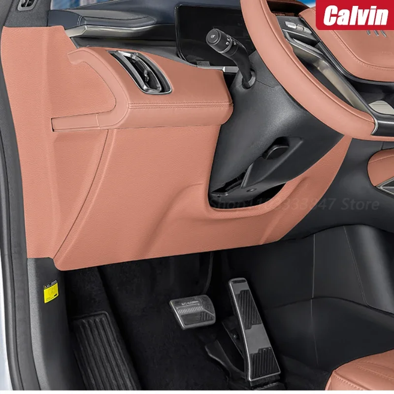 For BYD Song L DMi/EV Car Main Driver Anti-kick Pad Co-driver Door Protective Sticker Door Panel Anti-scratch Car Accessories