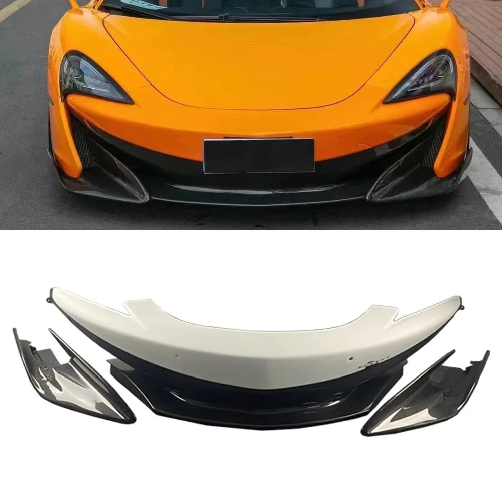 Upgrade Dry Carbon Fiber Front Bumper for McLaren 540C 570S 570GT 600LT Car Make Specific