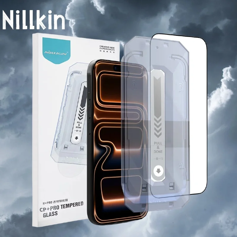 

NILLKIN For iPhone 17 Pro Max Screen Protector CP+Pro/H+Pro Clear Tempered Glass Film for iPhone 17 for iPhone 17 Air With Tool