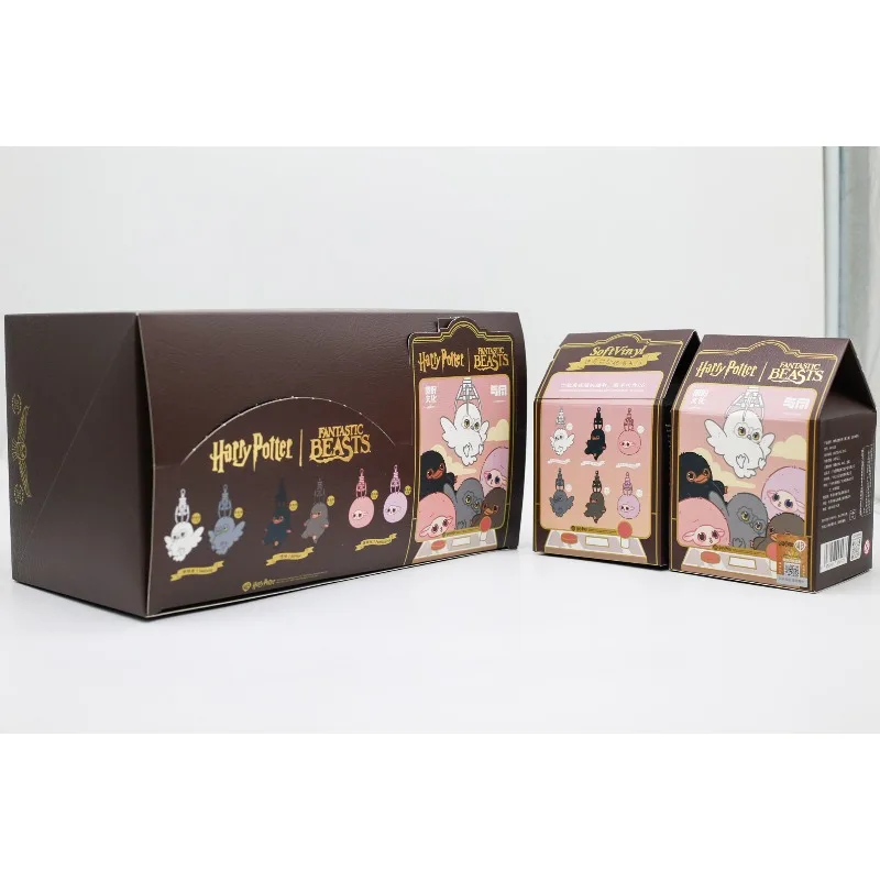 

Гарри Поттер, фантастические звери серии 3, виниловая лицевая глухая коробка, игрушки, милый хеджик, Puffskein Niffler, кукла, кулон, игрушки, подарки для детей