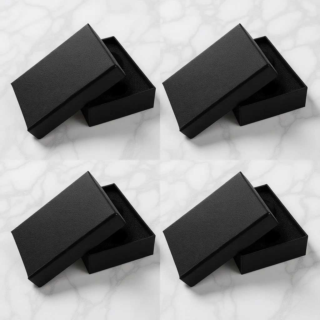 

4pcs Pocket Case Large Size High Quality Watch Storage Organizer Removable Cushion For Men Single Watch Box Display Holder