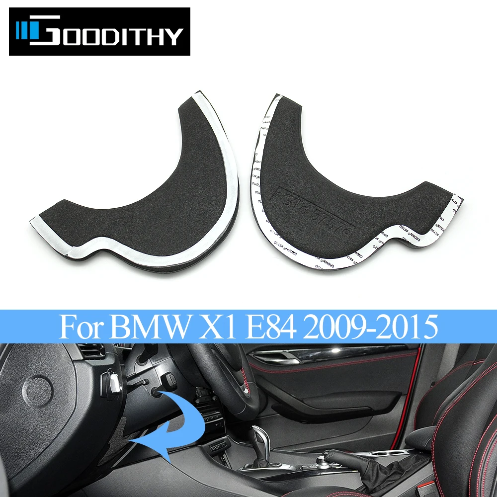 LHD Or RHD Car Interior Front Dashboard Steering Wheel Lower Cover Sponge Backplate For BMW X1 E84 2009-2015 51452991304