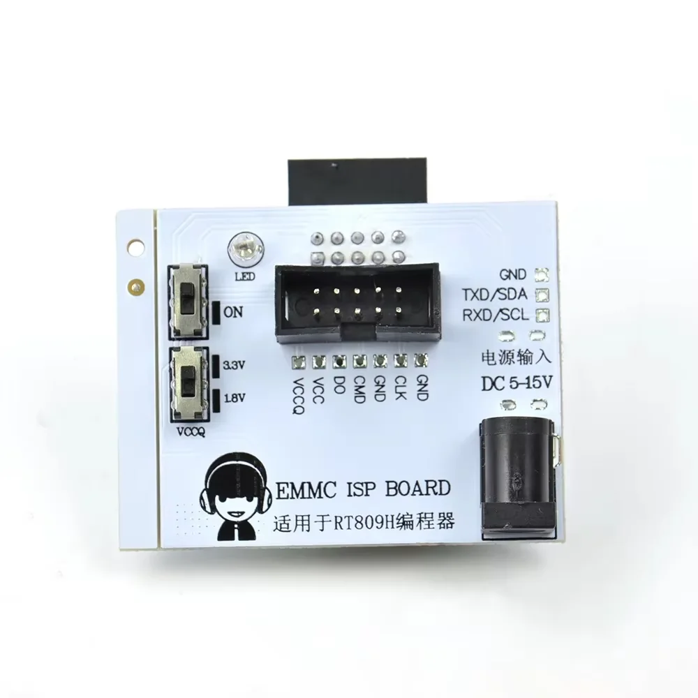 Customized EMMC ISP Programmer for RT809H Adapter Flying Line Online Read-write Conversion Board Quickly Response