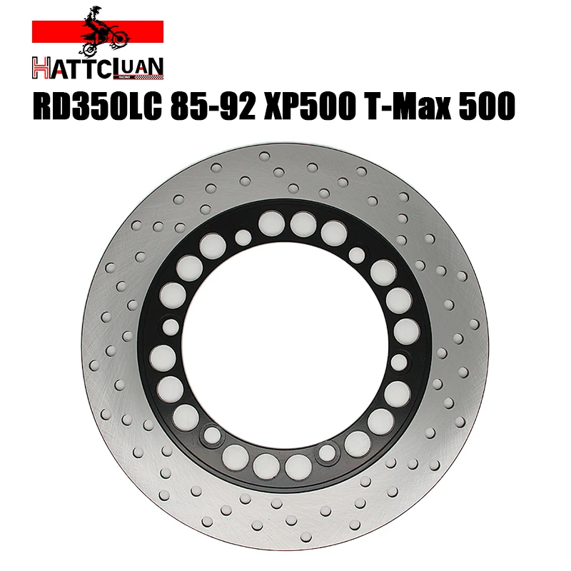 HATTCLUAN 267 مللي متر قرص فرامل خلفي الدوار لياماها RZ 250 RD 350 XP500 T-Max 500 XJ 600 FZ FZR 750 XJ 900 S تحويل FZR FZS 1000 #3