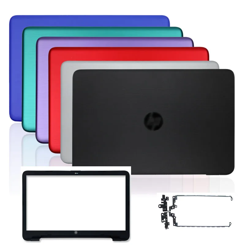 

New For HP 17-Y 17Z-Y 17-AY 17-X 17T-X 856586-001 Laptop Back Cover Front Bezel Hinges Black Silver White Red Purple Blue Green