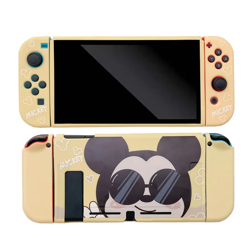 

Disney Mickey Donald For Switch Case Shell Protective Split Housing Box For Nintendo Switch Accessories NS Console TPU Fundas