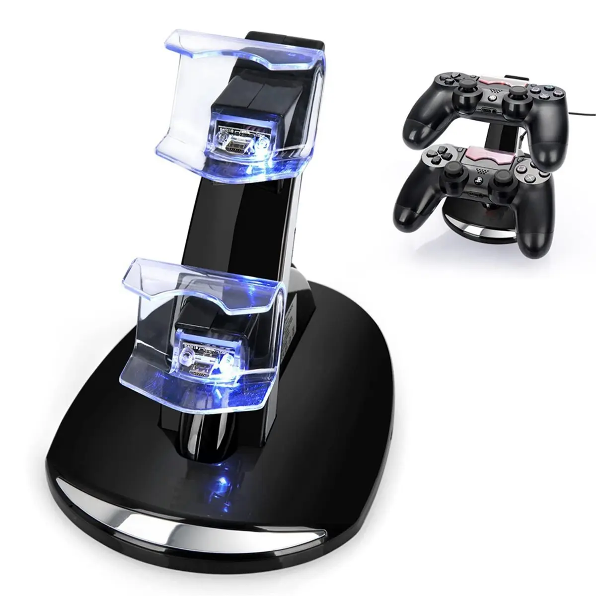 RECOMMENDATION  Fast Dual Charger Dock Station for 4Slim Controller LED Charging Stand Holder Cradle for Gamepad Accessories