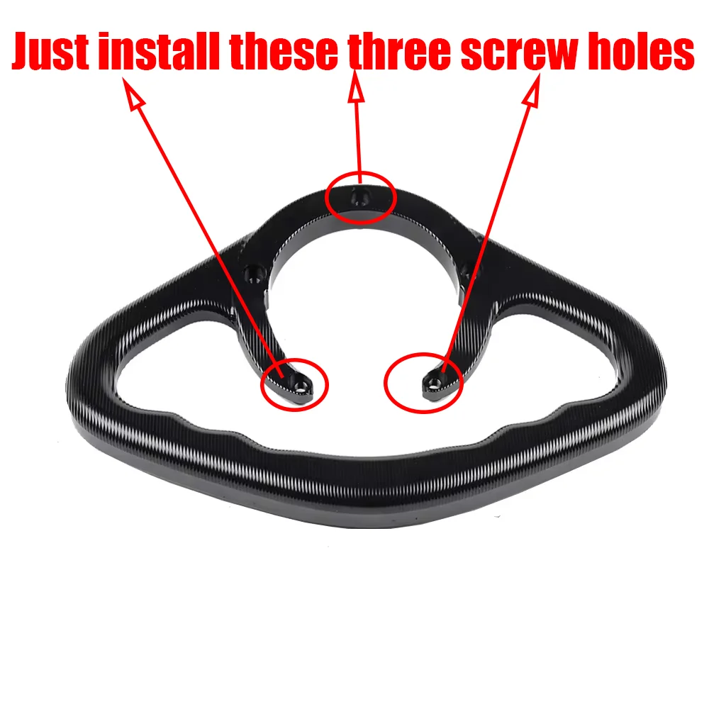 مقبض الركاب الخلفي قبضة اليد خزان الوقود مقبض إمساك مقبض مسند الذراع لملحقات QJMOTOR QJ SRT 550 550X 500 SRT550 SRT550X