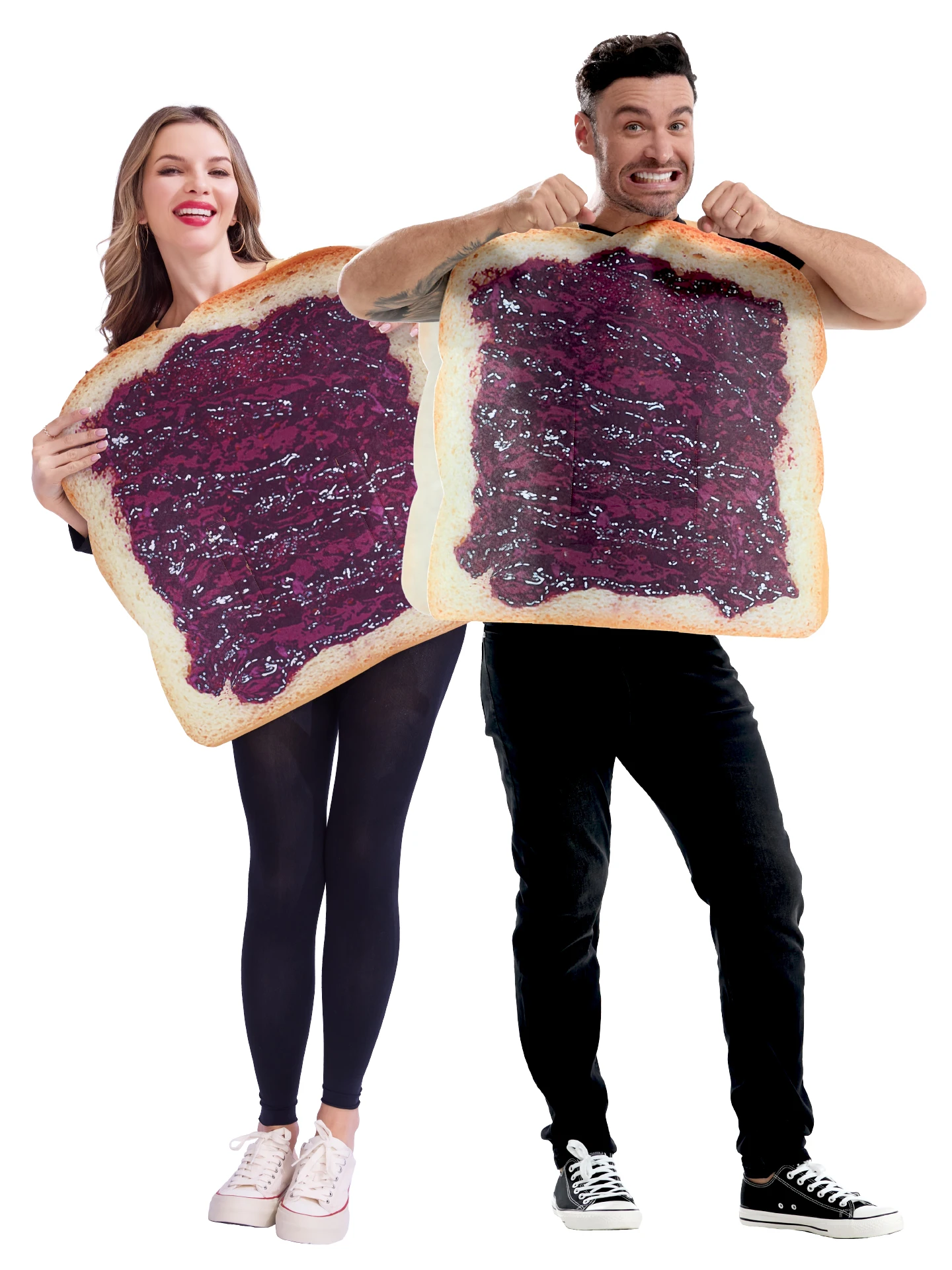Creative Performance Costume loween Blueberry Jam Toast Outfit Stage ow Food Pattern Cosplay Clothing Women's Hanfu