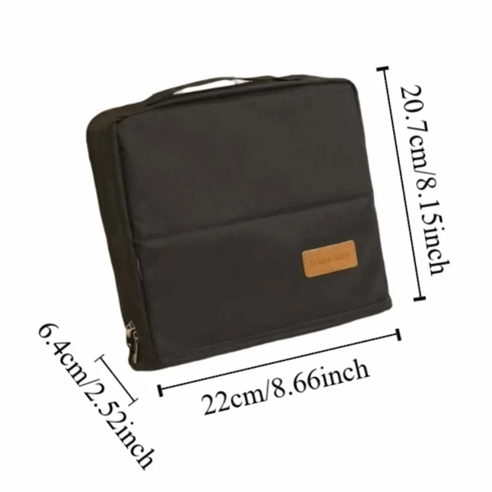 Large-capacity Foldable Cosmetic Bag Multi-purpose Waterproof Vertical Makeup Bag with Compartment Portable Toiletry Storage Bag