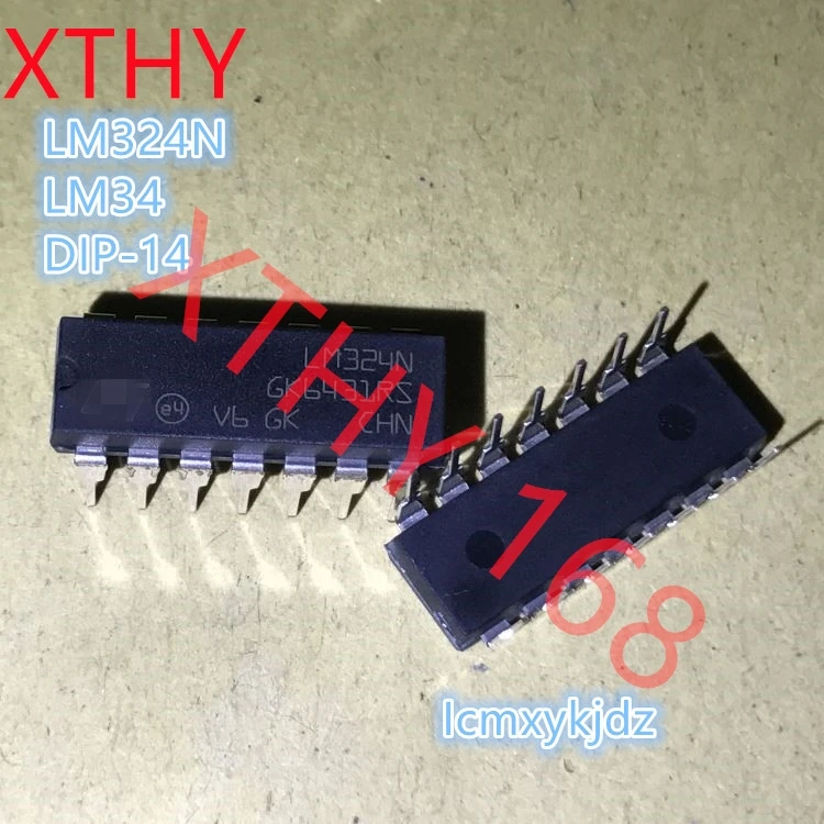 LM324N DIP-14 LM324 nuevo Oiginal