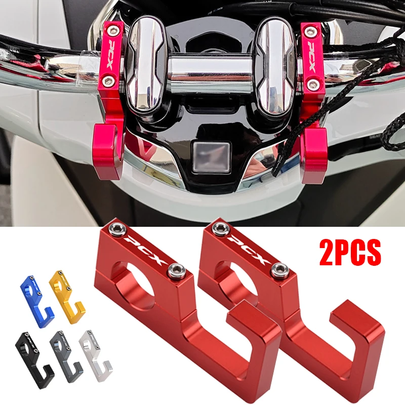 

PCX logo Motorcycle Hook Helmet Luggage Bag Hook Holder Hanger Hooks For Honda PCX125 PCX150 PCX160 PCX 125 PCX 160 PCX 150