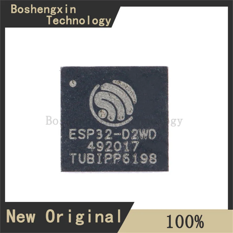 1 шт. ESP32-D2WD SMD QFN-48 двухъядерный Wi-Fi и Bluetooth MCU беспроводной чип приемопередатчика ESP32-D2WD