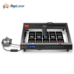 Algolaser Delta 22W Touch Screen for Business Engraving APP Control With Free Air Pump Colorful Metal Engraver Woodworking Tools