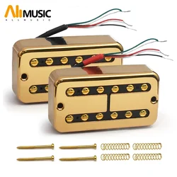 Alnico 5 FT Style Electric Guitar Humbucker Alnico 5 Guitar Pickup Neck-7.5K and Bridge-8.6K Coil Splitting Pickup