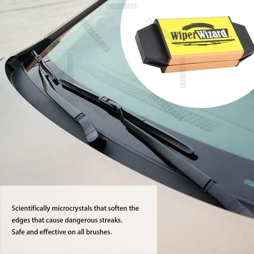 Nowa szczotka do czyszczenia samochodu Micro Weather Wiper Blade Repairer Wiper Repairer 5-częściowy przewodnik Wipes Szczotka do czyszczenia wycieraczek — zdjęcie 5