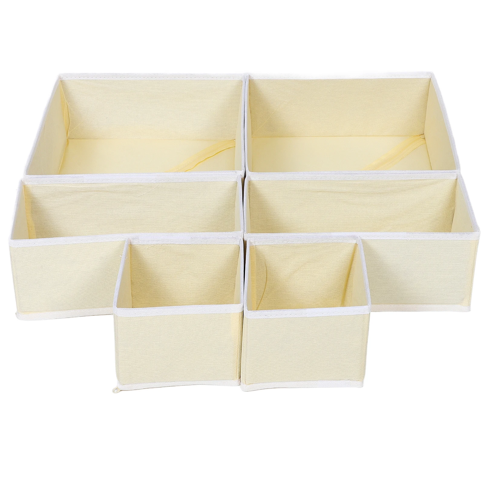 

12 Pcs Underwear Storage Box Large Capacity Drawer ganizer Non Woven Fabric Foldable Closet Bins Bra Panty Nursery Clothes Shelf
