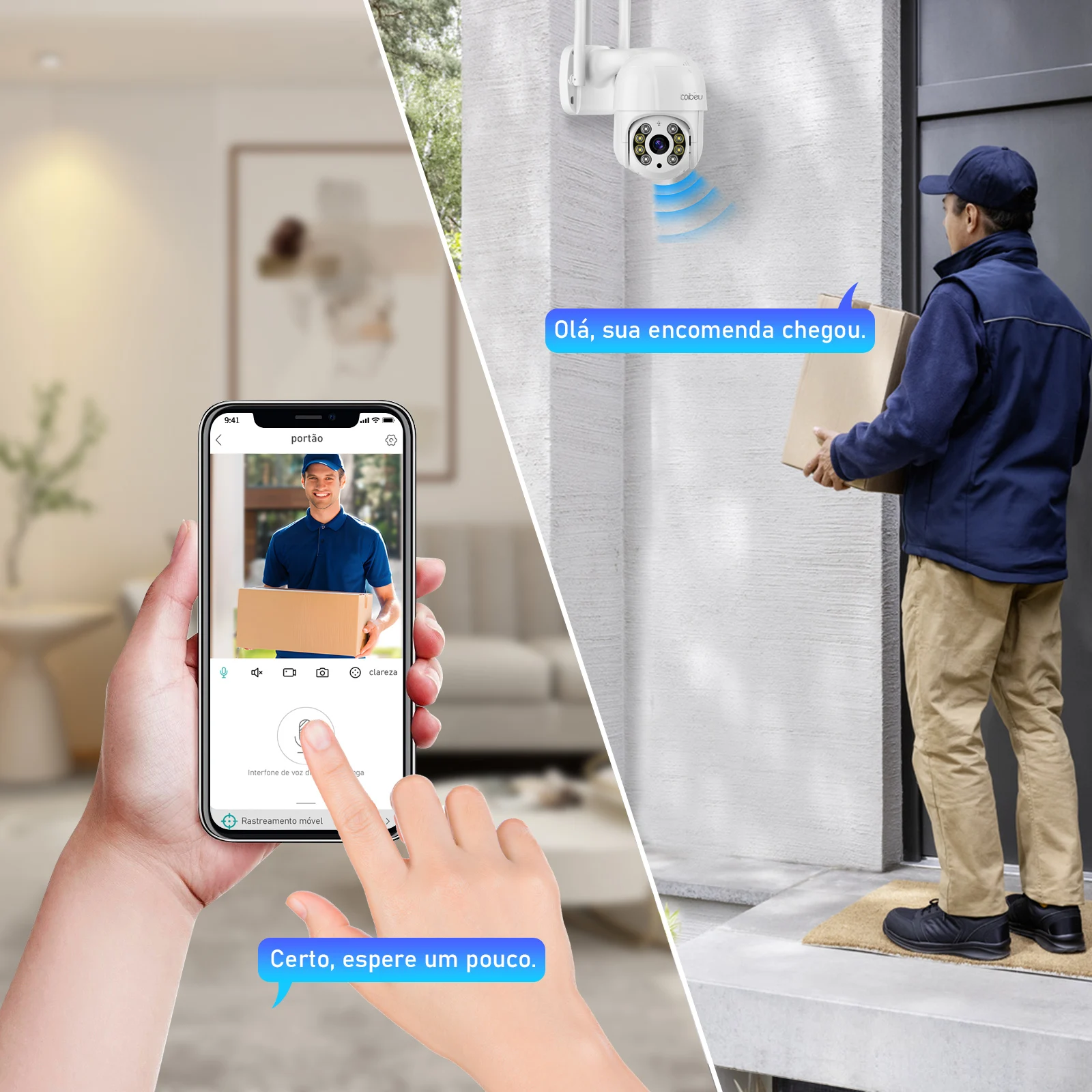 كاميرا أمان تعمل بالواي فاي مقاومة للماء كاميرا أمان تعمل بالواي فاي كاميرا واي فاي كاميرا واي فاي كاميرا مراقبة واي فاي كاميرا 4K Coibeu