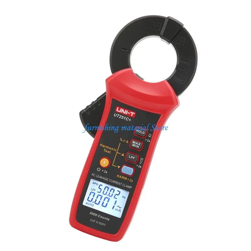Y5GD Industrial Clamp On Meter With 0-60A Auto Ranging And 1μA Resolution For Electrical Safety Inspection Cable Measurement