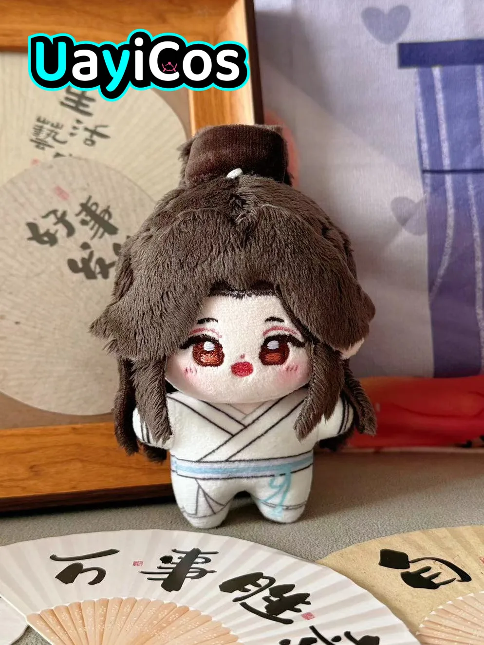 Anime Tian Guan Ci Fu Hua Cheng Xie Lian He Xuan Qing Xuan Official Stuffed 12cm Plushie Plush Clothes Doll Keychain Keyring Bag