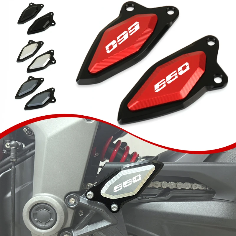 

Motorcycle Accessories Footrest Heel Guard Cover Rearsets Foot Rest Peg Protector Fit For Daytona 660 2024