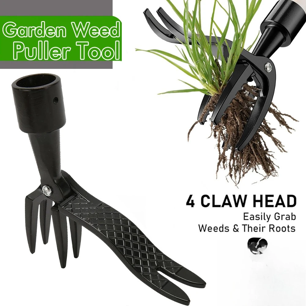 Standing Weed Puller Manual Weed Puller Root Extractor Detachable Garden Weed Puller for Removing Weeds