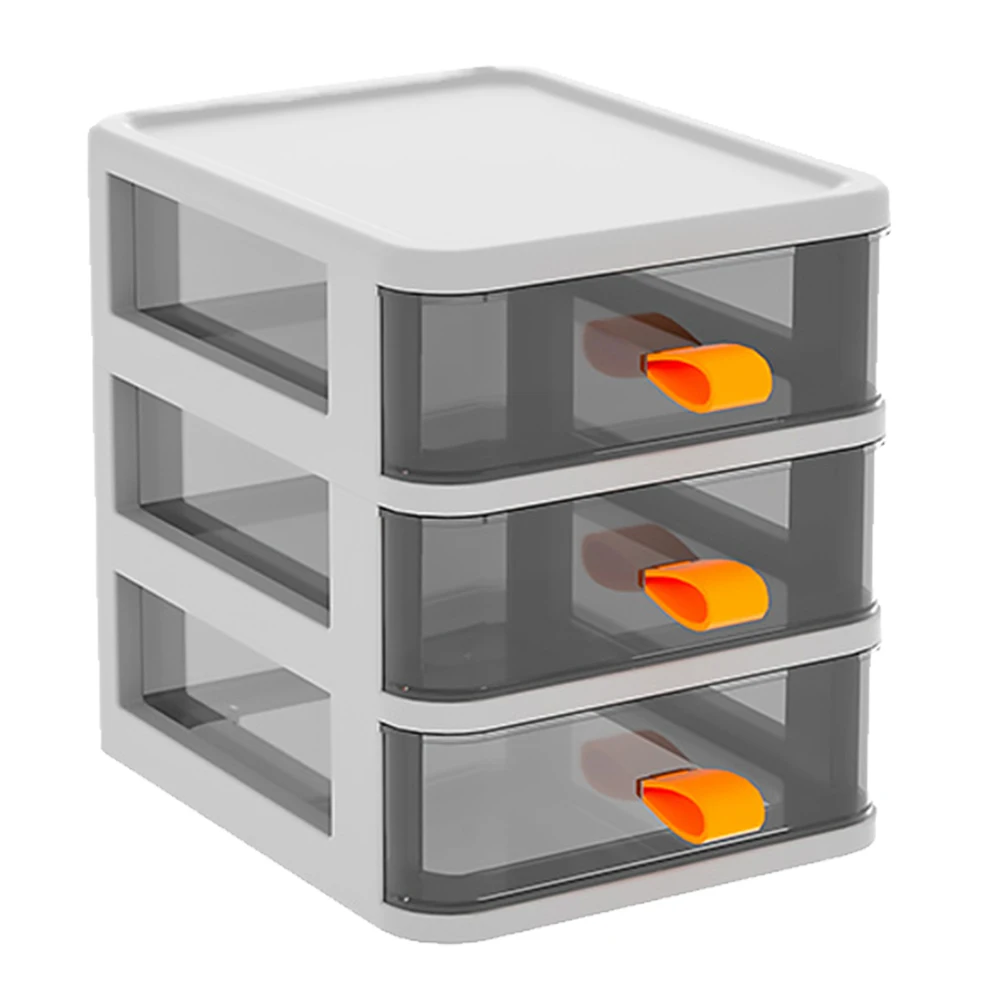 

Drawer Locker Visible Storage Container Plastic Stationery Pp Organizer for Desk Containers Tabletop