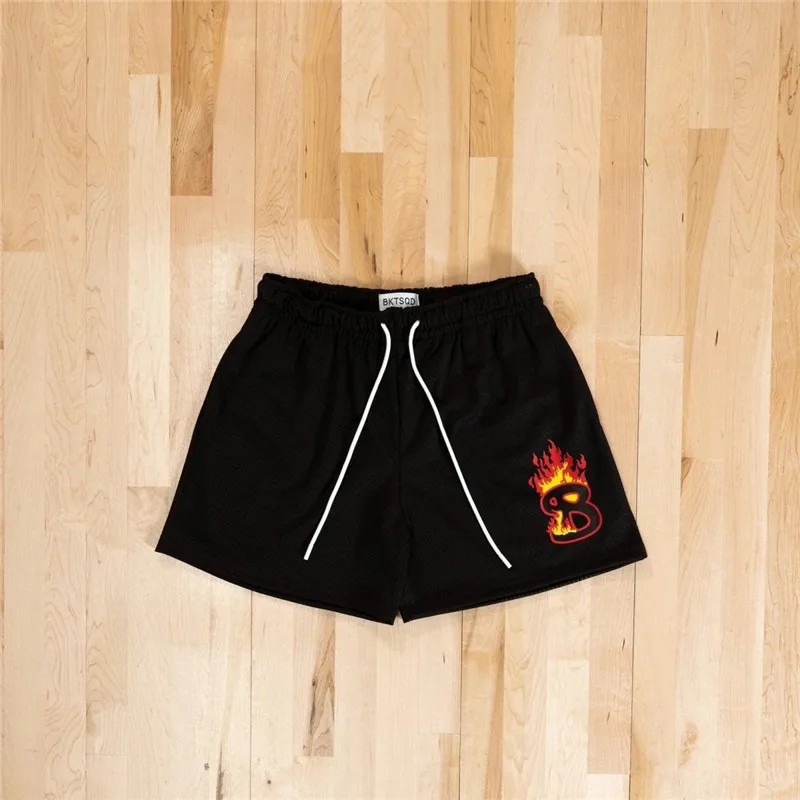 Summer Mesh Basketball Training Shorts Men Quick Drying Street Sports short pants BUCKETSQ Fashion Sweatpants Running shorts