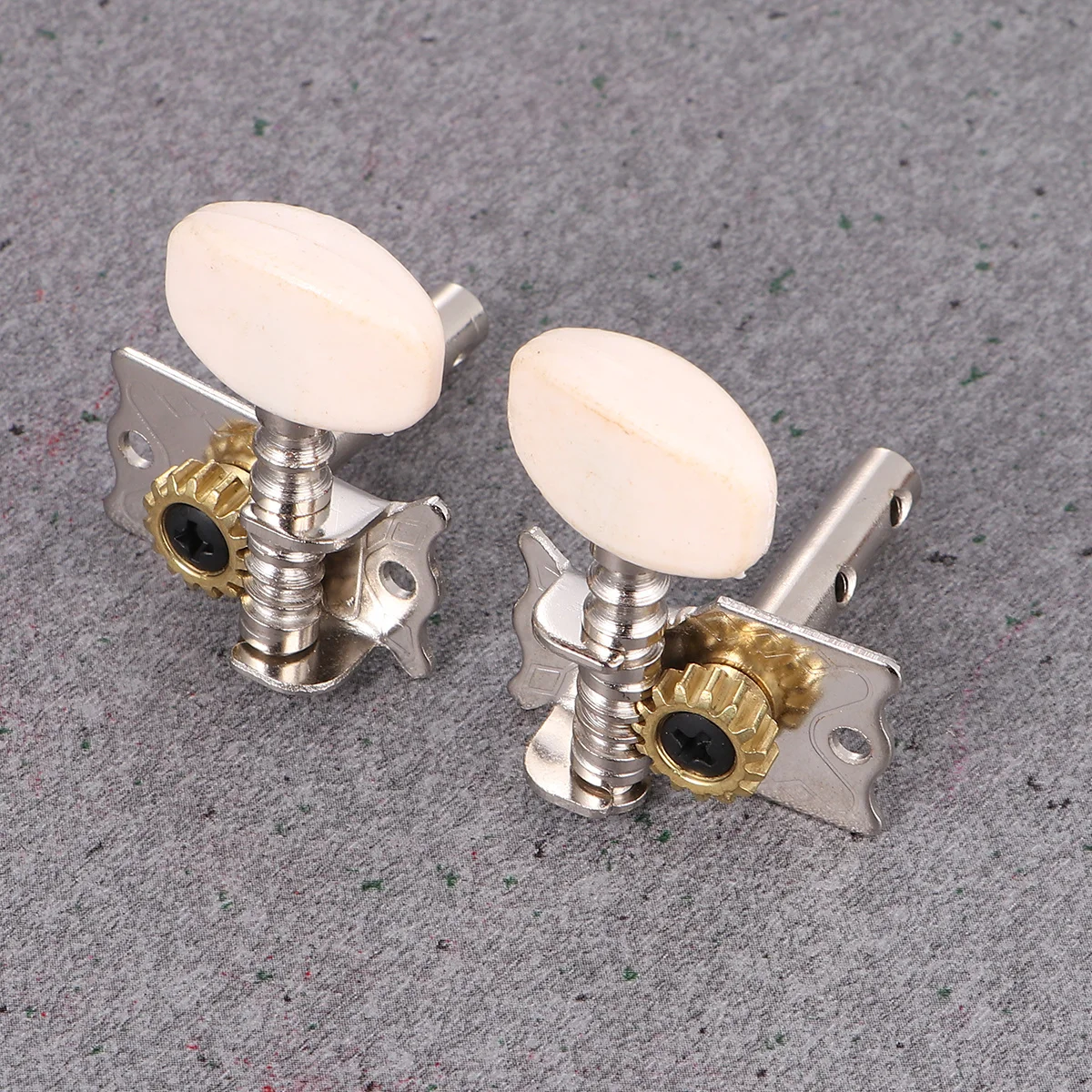 

6Pcs Guitar Tuning Pegs Retro Design Acoustic Guitar Ukulele String Fixer Silver Home Studio Professional Gear