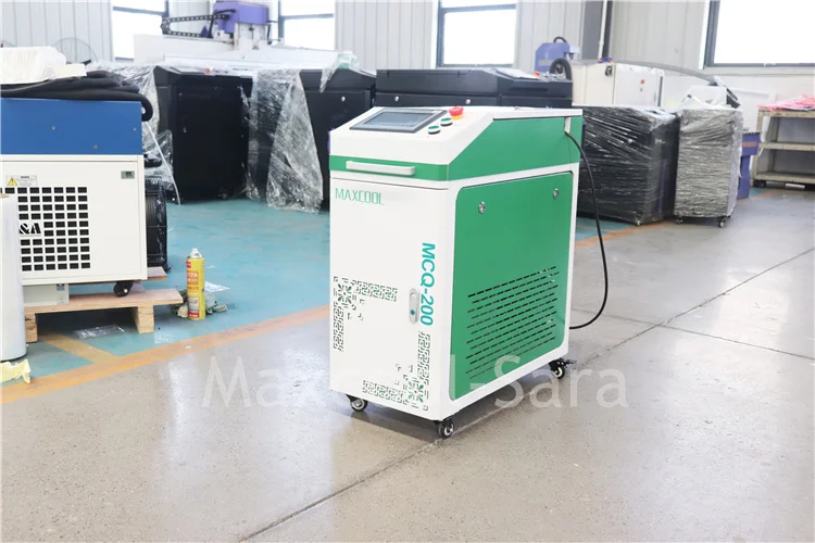 Laser Rust Removal Machine 100w Portable Pulse Laser Cleaner 200W Laser Cleaning Machine