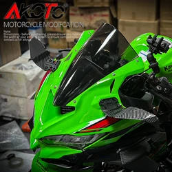 Rearview Mirrors For Kawasaki Ninja ZX25R ZX25RR ZX4R ZX4RR ZX6R ZX10R Ninja 636 ZX-4RR ZX-4R ZX-6R Stealth Sport Winglet Mirror